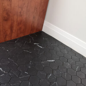 Mg690 3 inch Rockwood charcoal hex matt