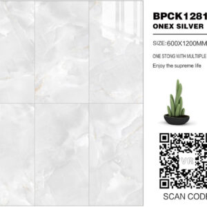 BPCK1281 Onex Silver 24"x48"