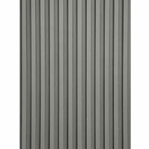 XF-315 GRAY HASKIE 170X3000MM(7X118 IN) FLUTED WALL PANEL